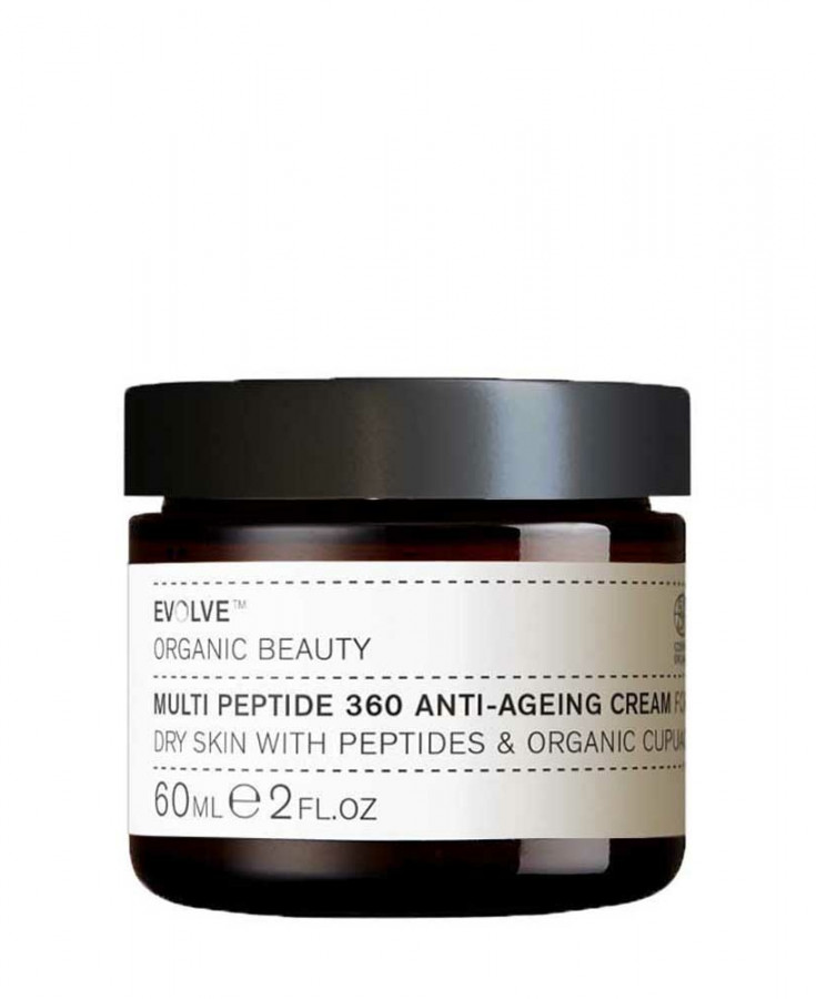 Evolve Organic Beauty bőröregedésgátló krém peptidekkel