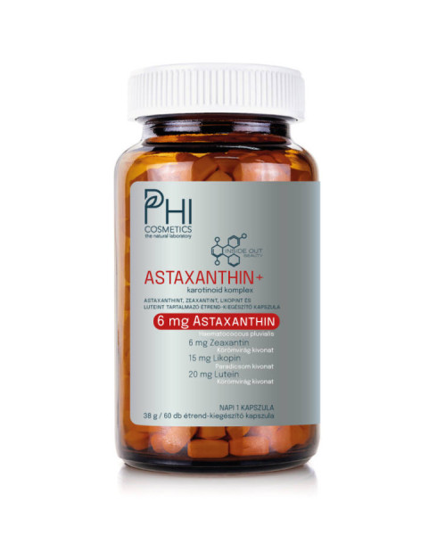 Astaxanthin karotinoid bőrvédő vitamin komplex