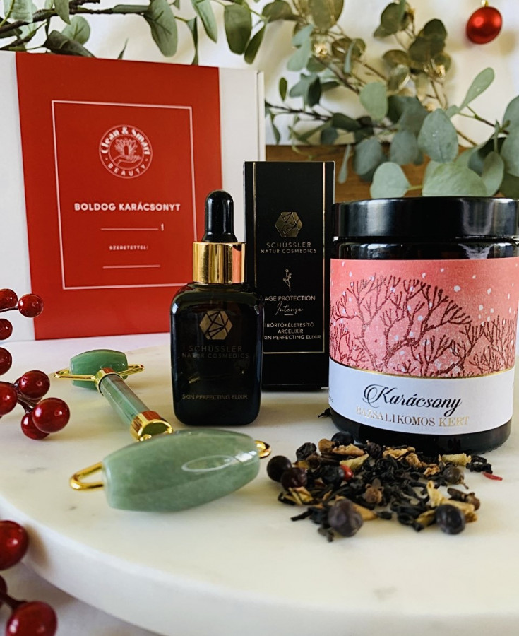Karácsonyi ajándékcsomag - Anti aging & Jade Roller