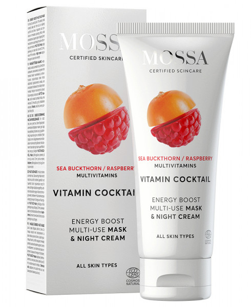 VITAMIN COCKTAIL Multifunkciós Vitamin Maszk + Éjszakai Krém Fakó Bőrre