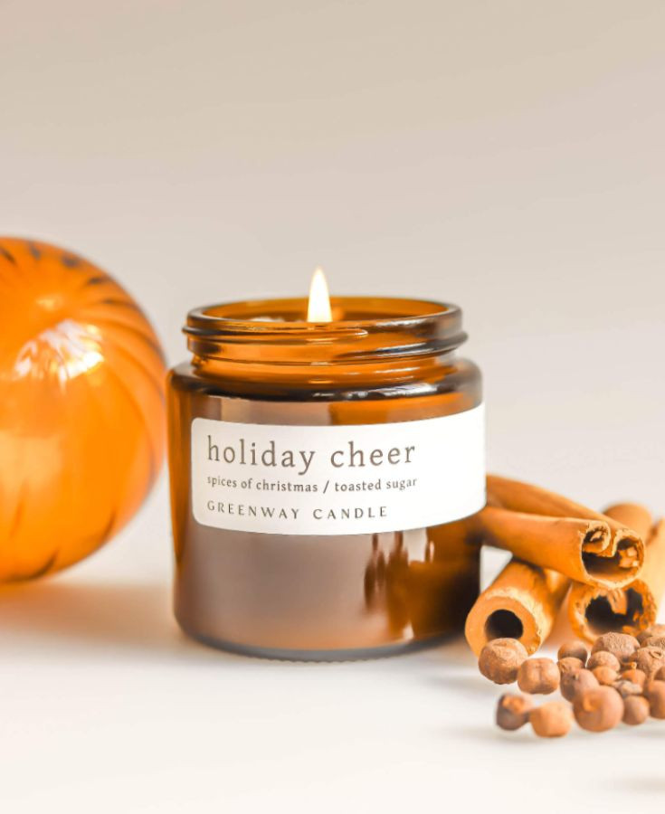 Holiday Cheer Greenway candle