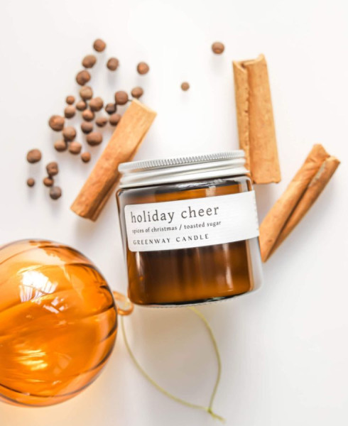 Holiday Cheer Greenway candle