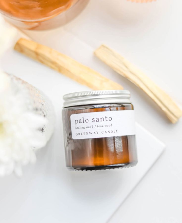 Palo Santo Greenway candle