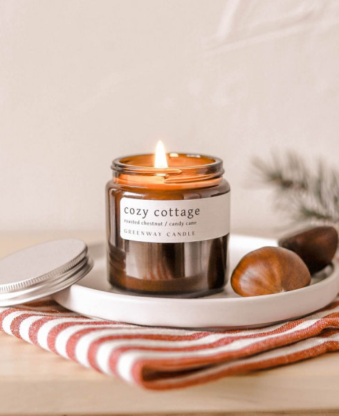 Cozy Cottage - 100% szójaviasz illatgyertya