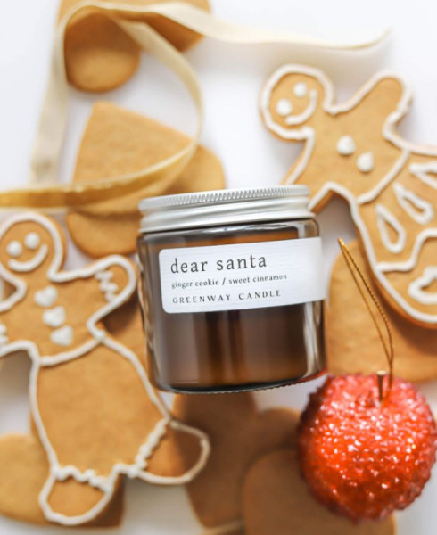 Dear Santa greenway candle