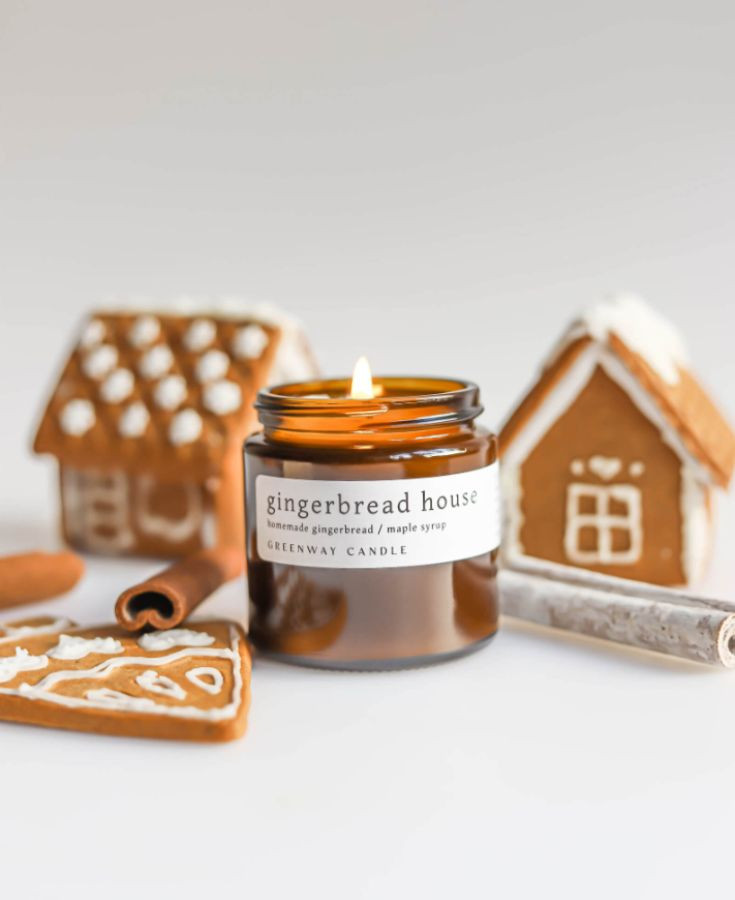 Gingerbread House  greenway candle