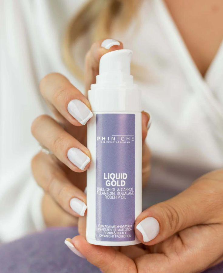 LIQUID GOLD Bakuchiol & Carrot feszesítő face lotion