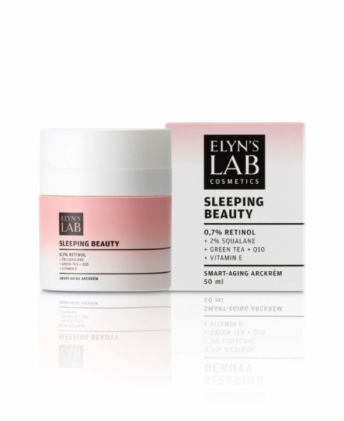 Sleeping beauty 0,07% retinal + green tea + Q10 smart aging éjszakai arckrém