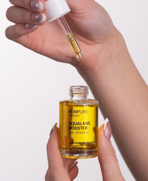 PomPure Squalane booster mélytápláló olajszérum
