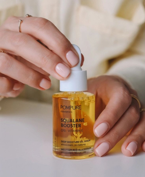 PomPure Squalane booster mélytápláló olajszérum