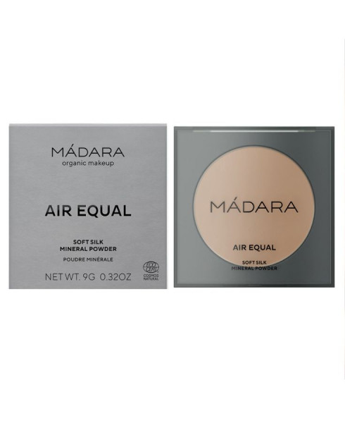MÁDARA Air Equal ásványi púder #2 - beige