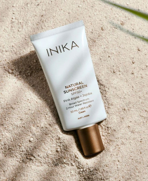 INIKA ORGANIC SPF50+ természetes fényvédő arckrém