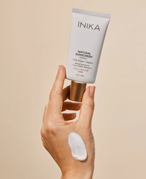 INIKA ORGANIC SPF50+ természetes fényvédő arckrém