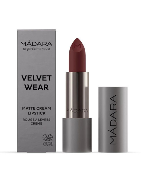 MÁDARA Velvet Wear Matt krémes ajakrúzs - Dark nude #35