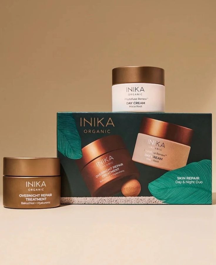 INIKA ORGANIC SKIN REPAIR DAY and NIGHT DUO Ajándékcsomag