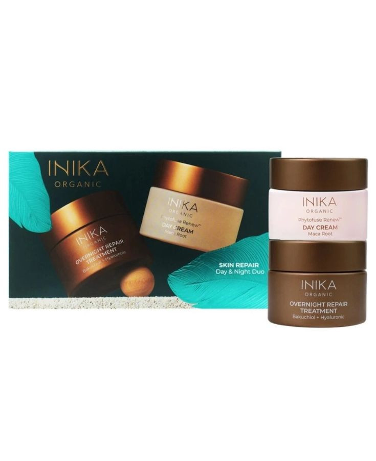 INIKA ORGANIC SKIN REPAIR DAY and NIGHT DUO Ajándékcsomag