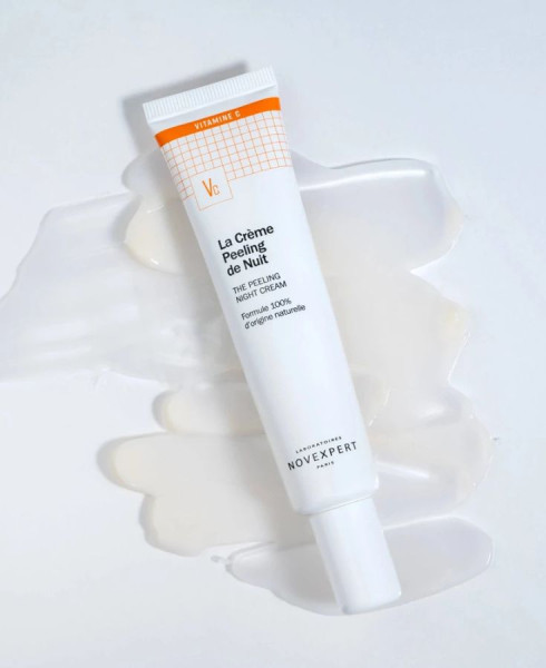 NOVEXPERT THE PEELING HÁMLASZTÓ ÉJSZAKAI KRÉM C-VITAMINNAL