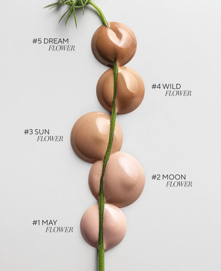 MÁDARA H2O Hialuronsavas Színezett Hidratáló Szérum #2 MOONFLOWER