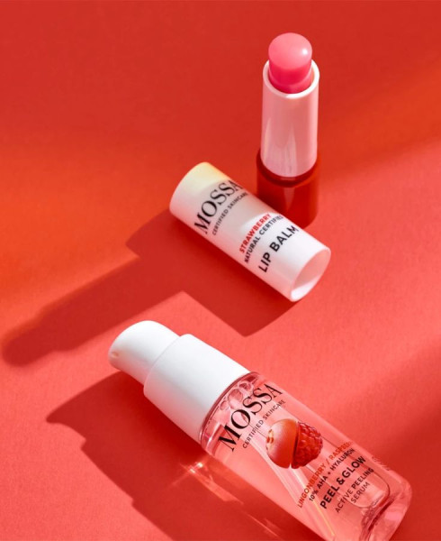 MOSSA Glow to Kiss hámlasztó és ajakápoló duó