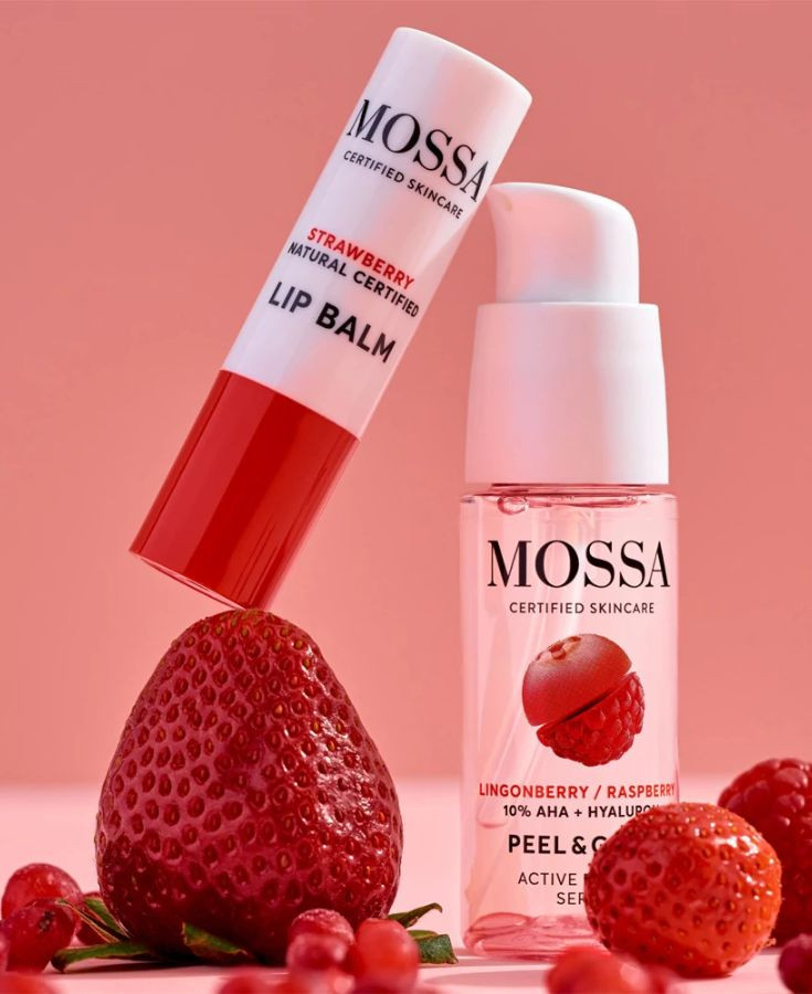 MOSSA Glow to Kiss hámlasztó és ajakápoló duó