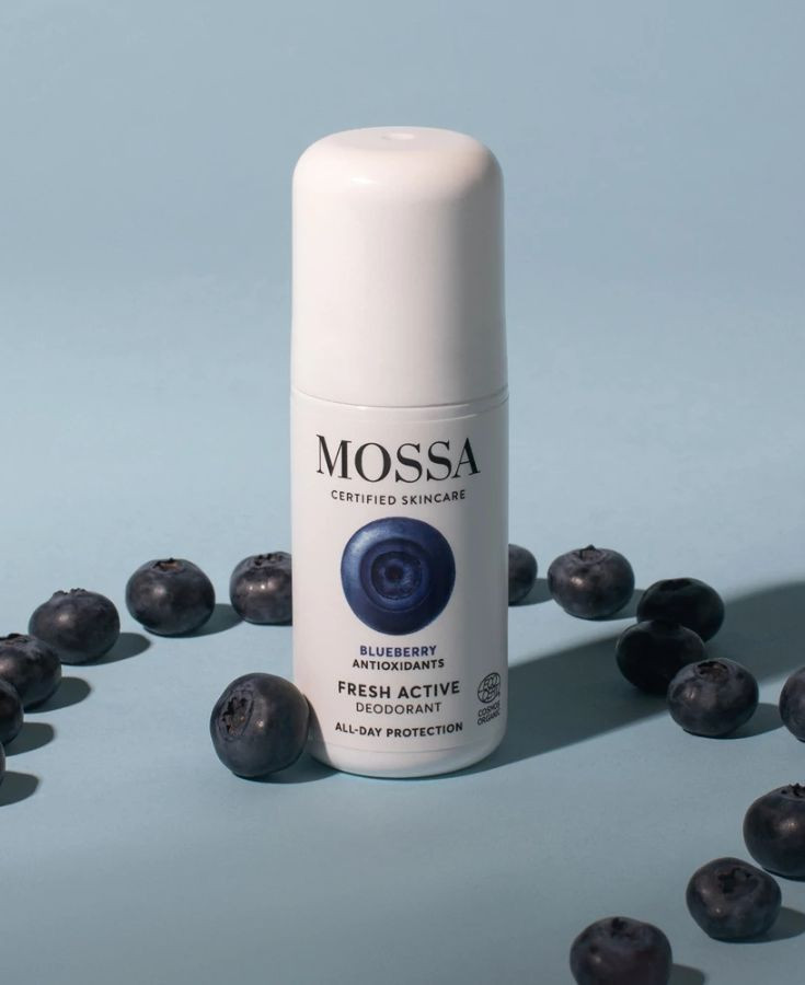 MOSSA Fresh Active dezodor - Áfonya