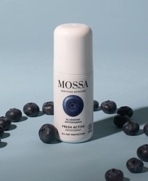 MOSSA Fresh Active dezodor - Áfonya