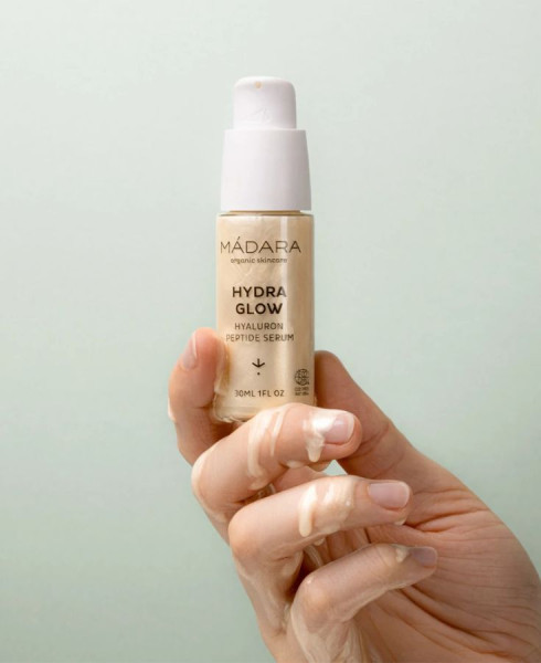 MÁDARA HYDRA GLOW Ragyogó Peptid szérum